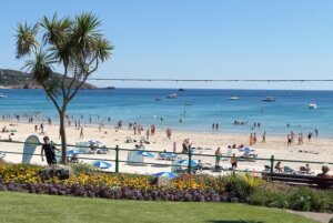 St Brelade's bay in Jersey