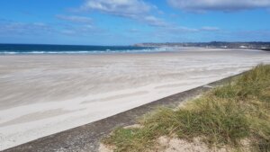 St Ouen's bay in Jersey