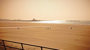 St Ouen's bay in Jersey