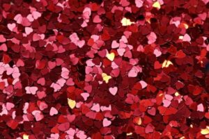 Heart confetti