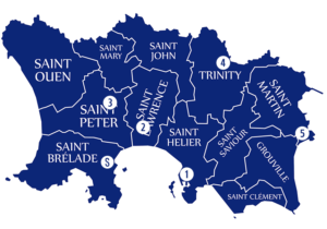 Jersey map