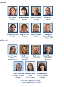 St Brelade's College staff