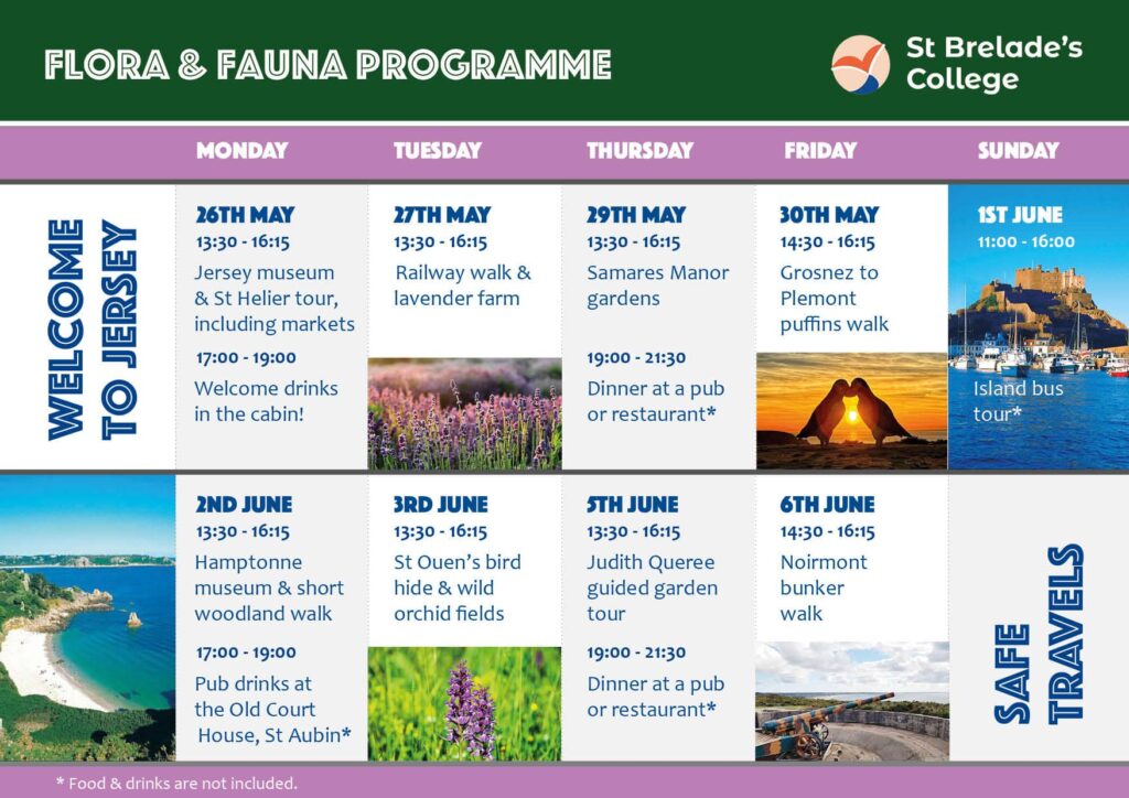 50+ course social programme - Flora & fauna