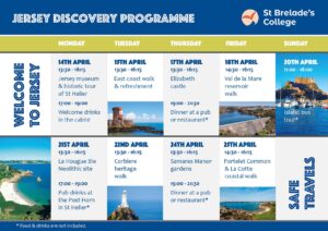 50+ course social programme - Jersey discovery