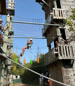Aerial trekking