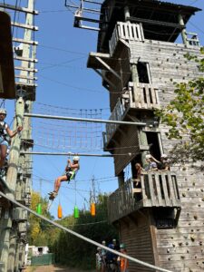 Aerial trekking