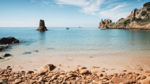 Portelet bay, Jersey